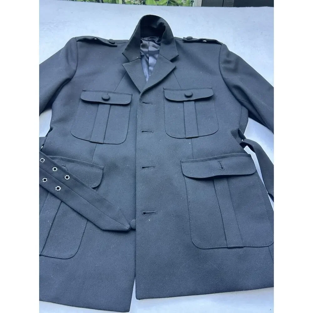 Madcap England 1960s Mod Hopsack Safari Jacket